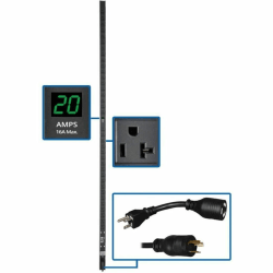 Tripp Lite PDU Metered 120V 20A 5-15/20R 36 Outlet L5-20P, PDUMV2072