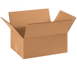 Partners Brand Corrugated Printer's Boxes, 11 3/4" x 8 3/4" x 4 3/4", Kraft, Pack Of 25