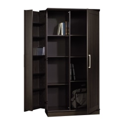 Sauder Storage Cabinet, 71.2"H x 35.4"W x 17"D, Dakota Oak