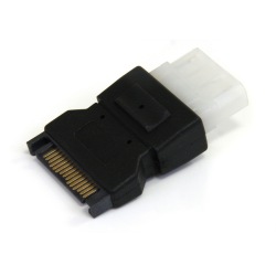 StarTech.com SATA to LP4 Power Cable Adapter - Power an IDE hard drive from a SATA Power connection.