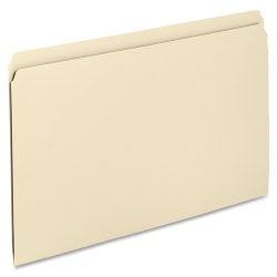 Oxford® File Folders, 1/2 Cut, 9 1/2" x 11", Manila, Pack Of 100