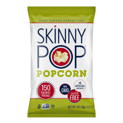 Skinny Pop Popcorn, 1 Oz, Carton Of 12 Bags