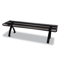 Universal® Mesh Off-Desk Shelf, 7"H x 26 1/8"W x 7"D, Black