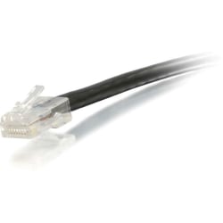 C2G-2ft Cat5e Non-Booted Unshielded (UTP) Network Patch Cable - Black - Category 5e for Network Device - RJ-45 Male - RJ-45 Male - 2ft - Black