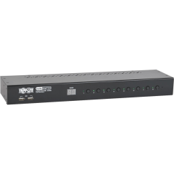 Tripp Lite 8-Port Rackmount DVI/USB KVM Switch w/ Audio & 2-Port USB Hub 1U, B043DUA8SL
