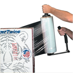 Partners Brand Blown Hand Stretch Film, 120 Gauge, 18" x 1000', Clear , Pack Of 4