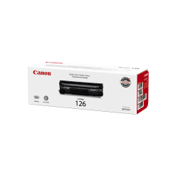 Canon® 126 Black Toner Cartridge, 3483B001AA