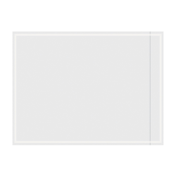 Tape Logic® #10 "Clear Face" Document Envelopes, Self-Adhesive, Clear, Case of 1000