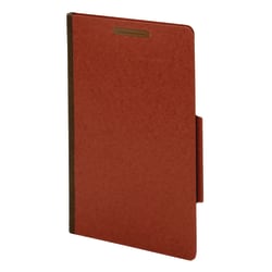 [IN]PLACE Classification Folders, Legal, 2 Divider, Earth Red, 10/BX