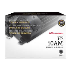 Office Depot® Remanufactured Black MICR Toner Cartridge Replacement For HP 10A, Q2610AM, OM03358