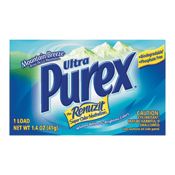 Purex® Ultra Laundry Detergent Vending Packs, Mountain Breeze Scent, 1.4 Oz Box, Case Of 156