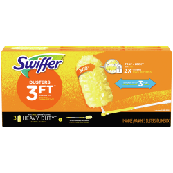 Swiffer® Extension-Handle Duster Kits, 3' Handle, Case Of 6