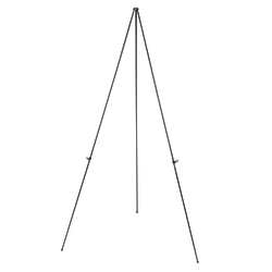 MasterVision® Instant Display Easel, Light Duty, 15" to 63" High, Steel, Black