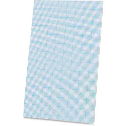 Ampad Cross-Section Quadrille Pads, 40 Sheets, 8 1/2" x 14", White