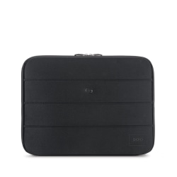 Solo New York Bond Sleeve For 17.3" Laptops, Black