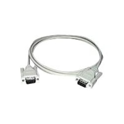 C2G - Serial extension cable - DB-9 (M) to DB-9 (F) - 50 ft - shielded - molded - beige