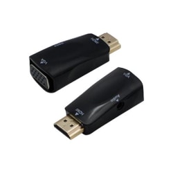 AddOn HDMI to VGA Active Adapter - Video converter - HDMI - VGA - black