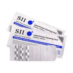 Seiko Instruments SLP-CLNCRD - Printer cleaning card