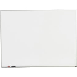 Sparco Melamine Dry-Erase Whiteboard, 24" x 18", Aluminum Frame With Silver Finish