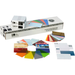 Zebra Premier - Polyvinyl chloride (PVC) - 30 mil - white - 500 card(s) cards
