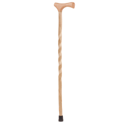 Brazos Walking Sticks™ Twisted American Hardwood Cane, 34"