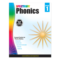 Carson-Dellosa Spectrum Phonics Workbook, Grade 1