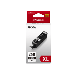 Canon® PGI-250XL Black High-Yield Ink Tanks, Pack Of 2, 6432B001