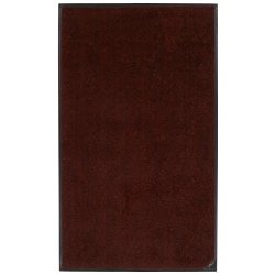 M+A Matting Plush™ Floor Mat, 3' x 5', Red Pepper