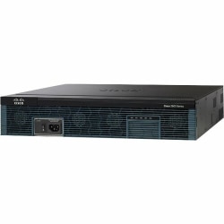 Cisco 2951 Router - 3 Ports - Management Port - 11 - 1 GB - Gigabit Ethernet - 2U - Rack-mountable - 90 Day