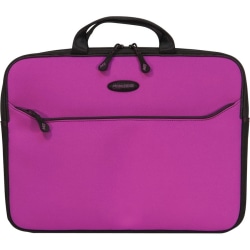 Mobile Edge SlipSuit Carrying Case (Sleeve) for 13.3" MacBook Pro - Purple, Black - Water Resistant - Handle - 10.2" Height x 13.7" Width x 1.5" Depth