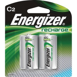 Energizer Recharge Universal Rechargeable C Battery 2-Packs - For Multipurpose - Battery Rechargeable - CsapceShelf Life - 48 / Carton