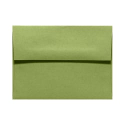 LUX Invitation Envelopes, A2, Peel & Press Closure, Avocado Green, Pack Of 500