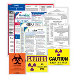 ComplyRight™ Healthcare Federal And State Labor Law 1-Year Poster Service, English, Utah