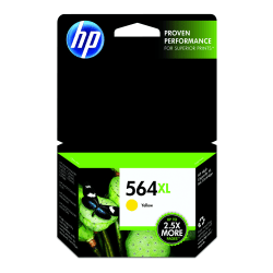 HP 564XL Yellow High-Yield Ink Cartridge, CB325WN