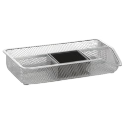 Brenton Studio® Silver Mesh Drawer Organizer