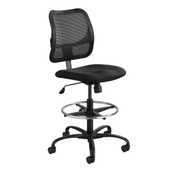 Safco® Vue™ Mesh Extended Height Chair, Black