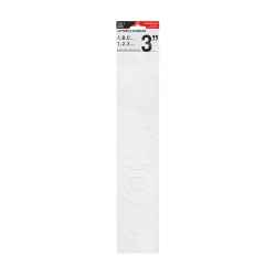 Creative Start® Self-Adhesive Letters, Numbers and Symbols, 3", Helvetica, White, Pack of 103