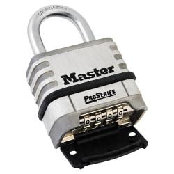 Master Lock ProSeries Stainless Steel Combination Lock, 5/16", Stainless Steel