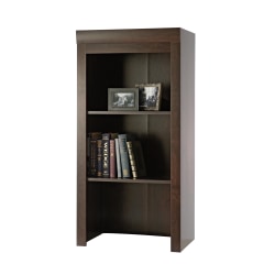 Sauder® Office Port Collection, Library Hutch, Dark Alder