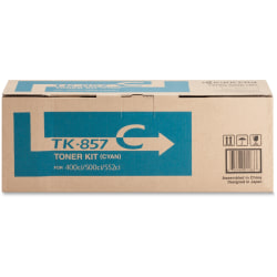 Kyocera TK 857C - Cyan - original - toner cartridge - for TASKalfa 400ci, 500ci, 552ci