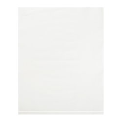 Partners Brand 2 Mil Colored Flat Poly Bags, 8" x 10", White, Case Of 1000