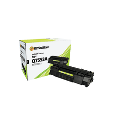 OfficeMax® Remanufactured Black Toner Cartridge Replacement For HP Q7553A