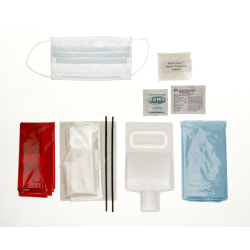 Medline Fluid Clean-Up Kits, Deluxe, Pack Of 6