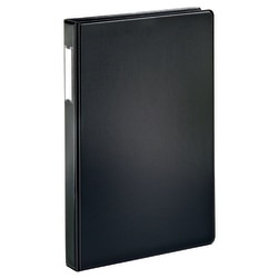 Office Depot® Brand Reference 3-Ring Binder, 1" Round Rings, 100% Recycled, Black