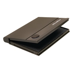 OfficeMax Felt Stamp Pad, Size #1, 2 3/4" x 4 1/4", Black