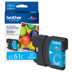 Brother® LC61 Cyan Ink Cartridge, LC61C