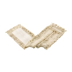 Rubbermaid® Cut-End Cotton Disposable Untreated Dust Mop Head, 48" x 5", White