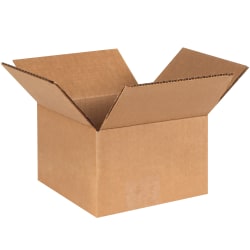 Partners Brand 3" x 5" x 5" Corrugated Boxes, Kraft Brown, Pack Of 25 Boxes