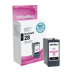 OMX Ink Lexmark #28 Ink Cartridge, Black