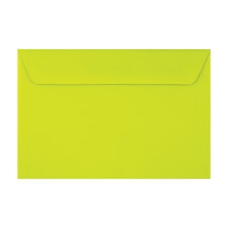 LUX Booklet 6" x 9" Envelopes, Peel & Press Closure, Wasabi, Pack Of 500